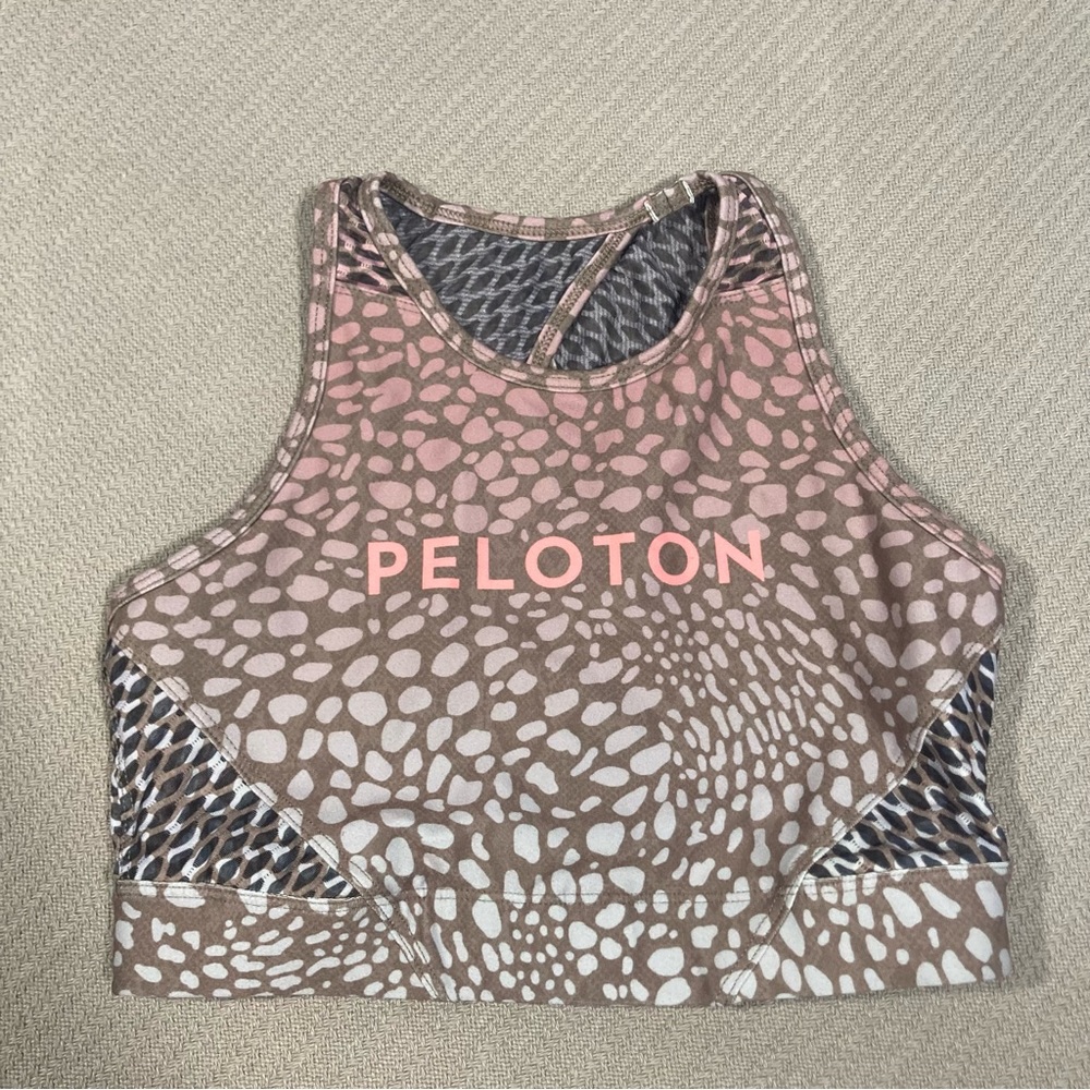 Peloton X WITH Wear It To Heart Sports Bra Size S